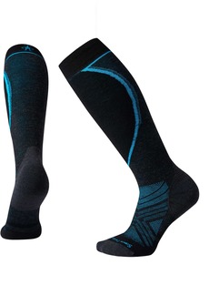 Smartwool Women's PhD Ski Light Elite Socks, Medium, Gray