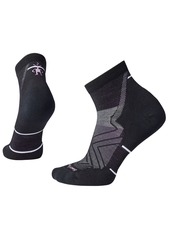Smartwool Women's Run Targeted Cushion Ankle Socks, Medium, Gray