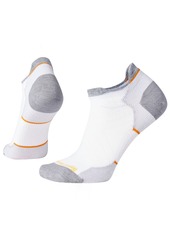 Smartwool Women's Run Zero Cushion Low Ankle Sock, Small, White | Father's Day Gift Idea
