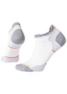 Smartwool Women's Run Zero Cushion Low Ankle Sock, Small, White