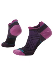 SmartWool Women's Run Zero Cushion Low Ankle Socks, Medium, White