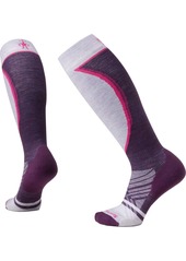 Smartwool Women's Ski Targeted Cushion Over The Calf Socks, Medium, Gray