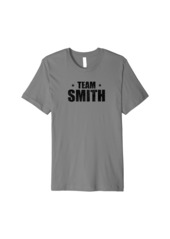 Funny Smith Vacation Family Lastname Christmas Support Premium T-Shirt