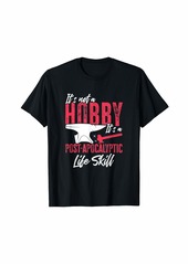 Mens smith Farrier Anvil Forge Funny Forger Life Skill T-Shirt