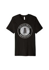 Retro Smith Falls State Park Nebraska Souvenir Design Premium T-Shirt