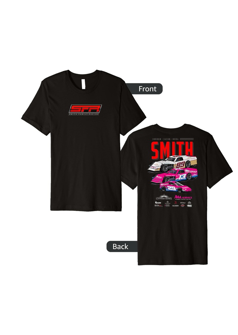 SFR Team Jacob 89 Jordon 13s Nora 29 Smith Family Racing Premium T-Shirt