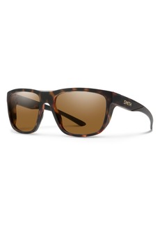 SMITH Barra Sunglasses, Men's, Matte Tortoise/ChromaPop Polarized Brown