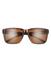 Smith Emerge 60mm ChromaPop Polarized Rectangular Sunglasses