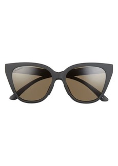 Smith Era 55mm Polarized Cat Eye Sunglasses