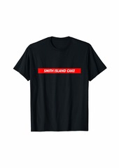 Smith Island Cake Red Box Logo Funny Graphic T-Shirt