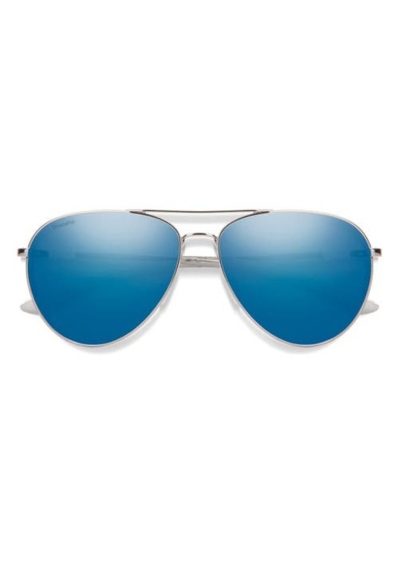 Smith Layback 60mm ChromaPop Polarized Aviator Sunglasses