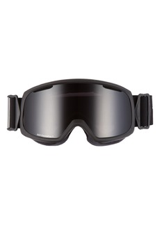Smith Riot 180mm ChromaPop(TM) Snow/Ski Goggles in Blackout/Sun Black at Nordstrom