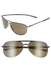 Smith Serpico Slim 2.0 60mm ChromaPop Polarized Aviator Sunglasses