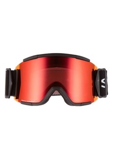 Smith Squad XL 185mm Snow Goggles in Black/Everyday Red Mirror at Nordstrom