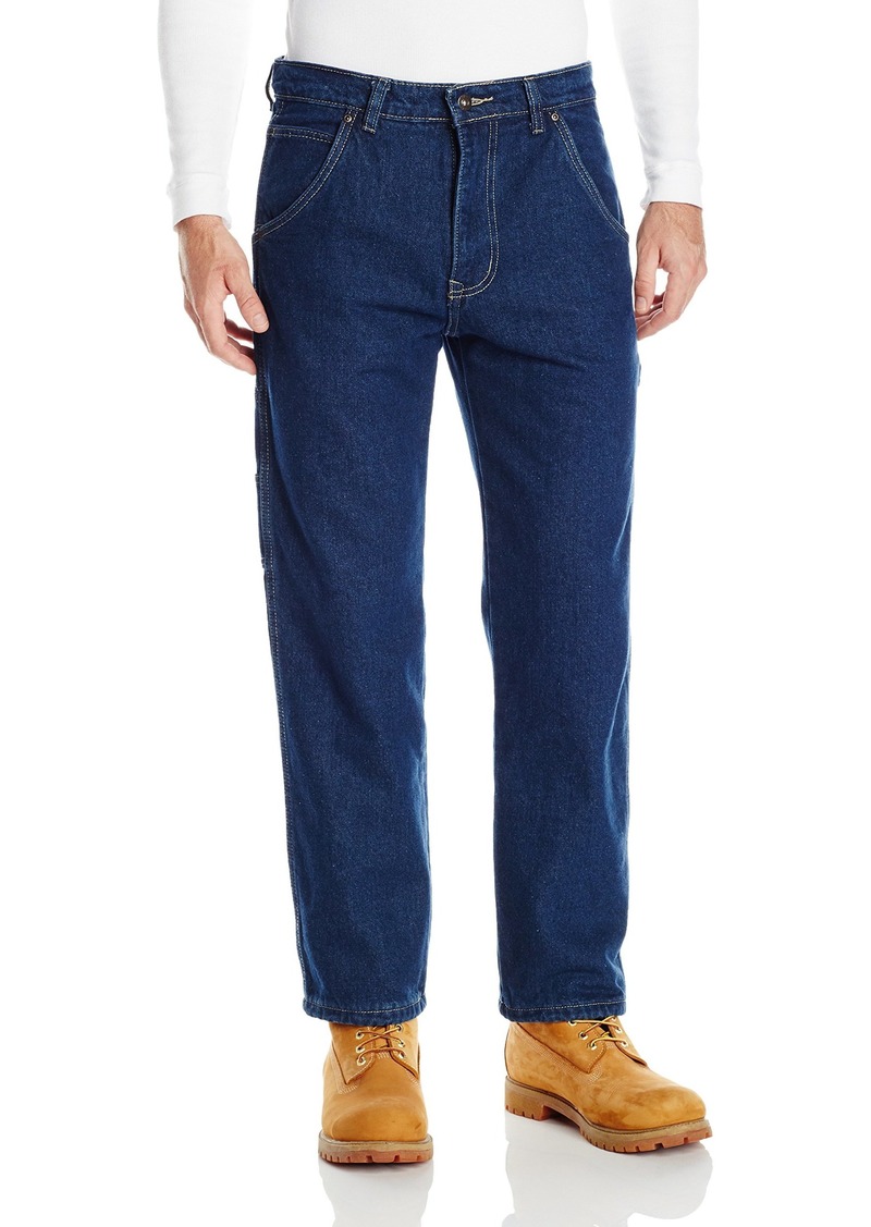 Smith Smith's Workwear Men's Flannel Lined Carpenter Work Jean 32Wx30L ...