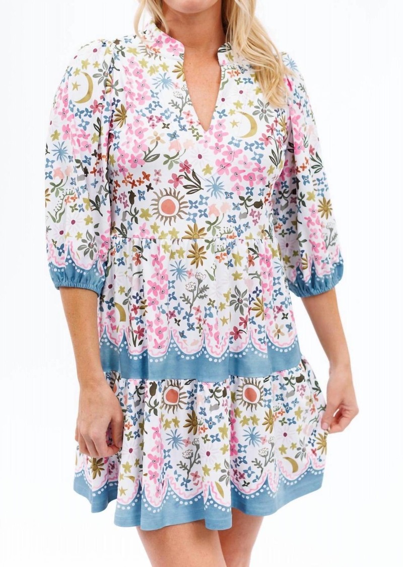 Smith Tory Tunic Dress In La Lune