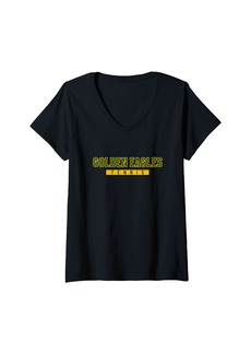 Womens Smith Golden Eagles Tennis V-Neck T-Shirt