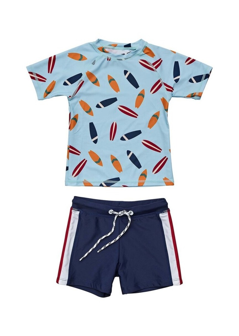 Snapper Rock Retro Surf Baby Swim Set