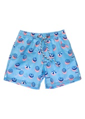 Snapper Rock Kids' French Riviera Volley Swim Trunks in Blue at Nordstrom