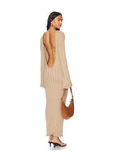 SNDYS Baha Long Sleeve Maxi Dress