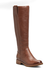 Sofft Samantha Knee High Boot in Cognac at Nordstrom