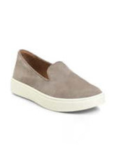 Sofft Somers Slip-On Sneaker in Snare Grey Suede at Nordstrom