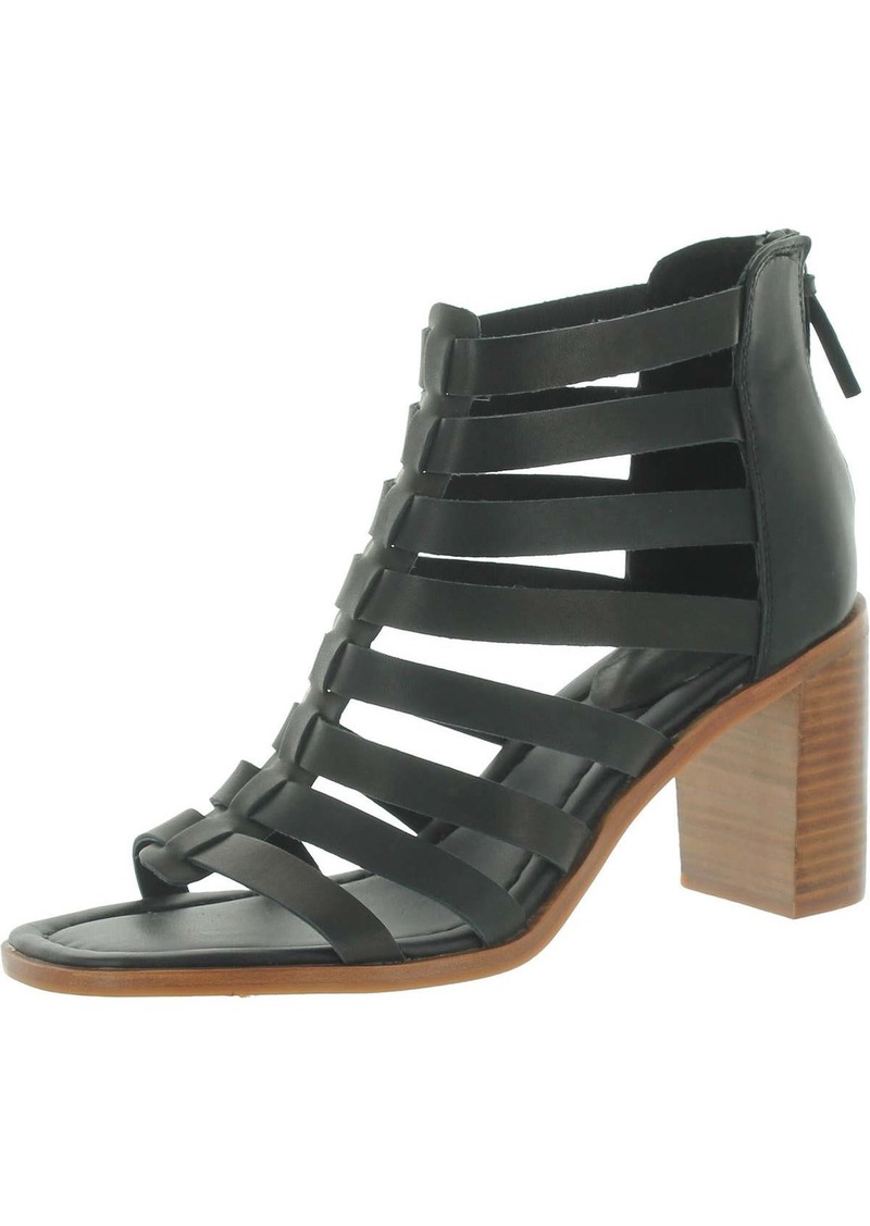 Sofft Stratford Womens Leather Caged Gladiator Sandals