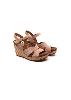 Sofft Women's Clarissa Camelia Wedge Sandal In Blush