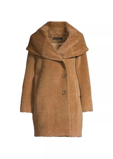 Sofia Cashmere Cocoon Coat