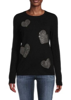 Sofia Cashmere Embellished Cashmere Sweater