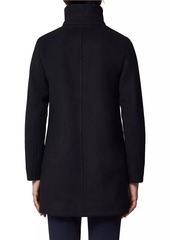 Soia & Kyo Abbi Wool Straight-Fit Coat