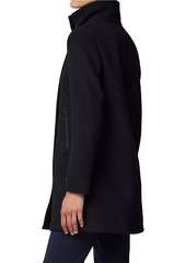 Soia & Kyo Abbi Wool Straight-Fit Coat