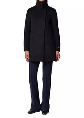 Soia & Kyo Abbi Wool Straight-Fit Coat