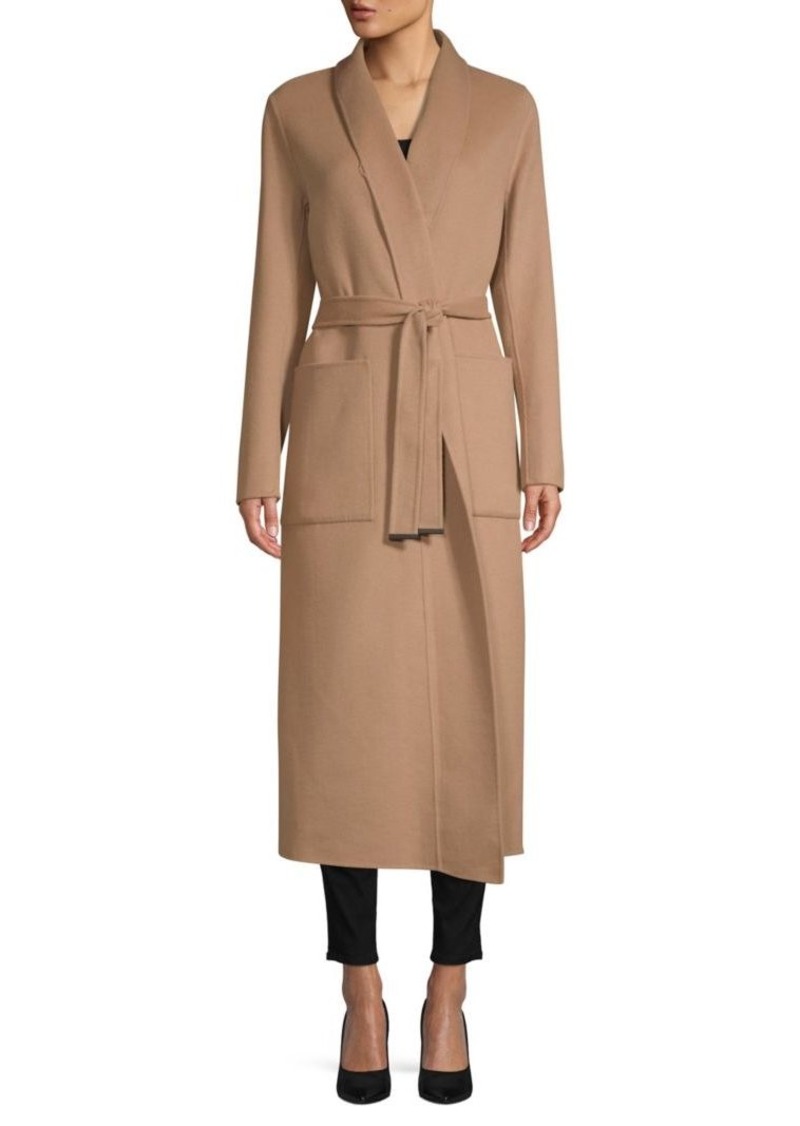 maxi wrap coat