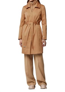 Soia & Kyo Kelly Trench Coat In Biscuit