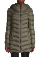 Soia & Kyo Quilted Down-Fill Jacket