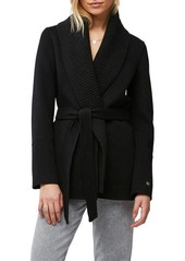 Soia & Kyo Gabby Double Face Wool Blend Coat in Black at Nordstrom