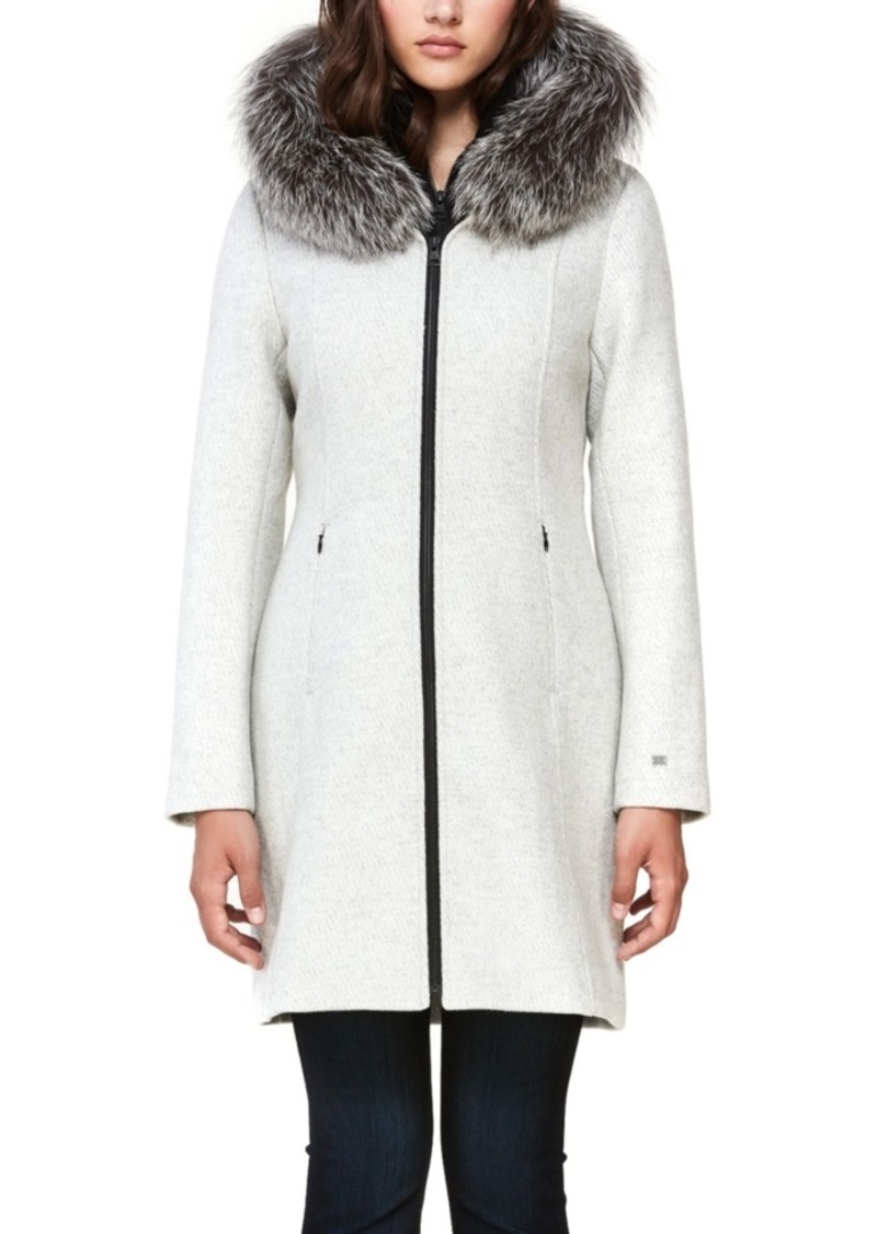 soia and kyo hooded puffer coat