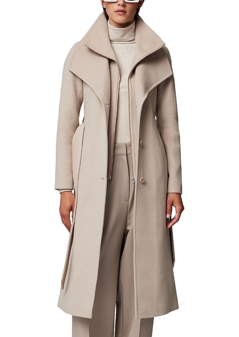 Soia & Kyo Ilana Lapel Single Breasted Coat