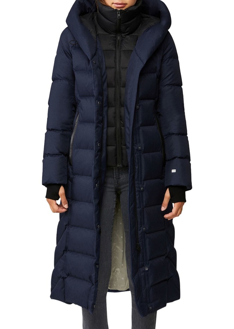 talyse long quilted parka