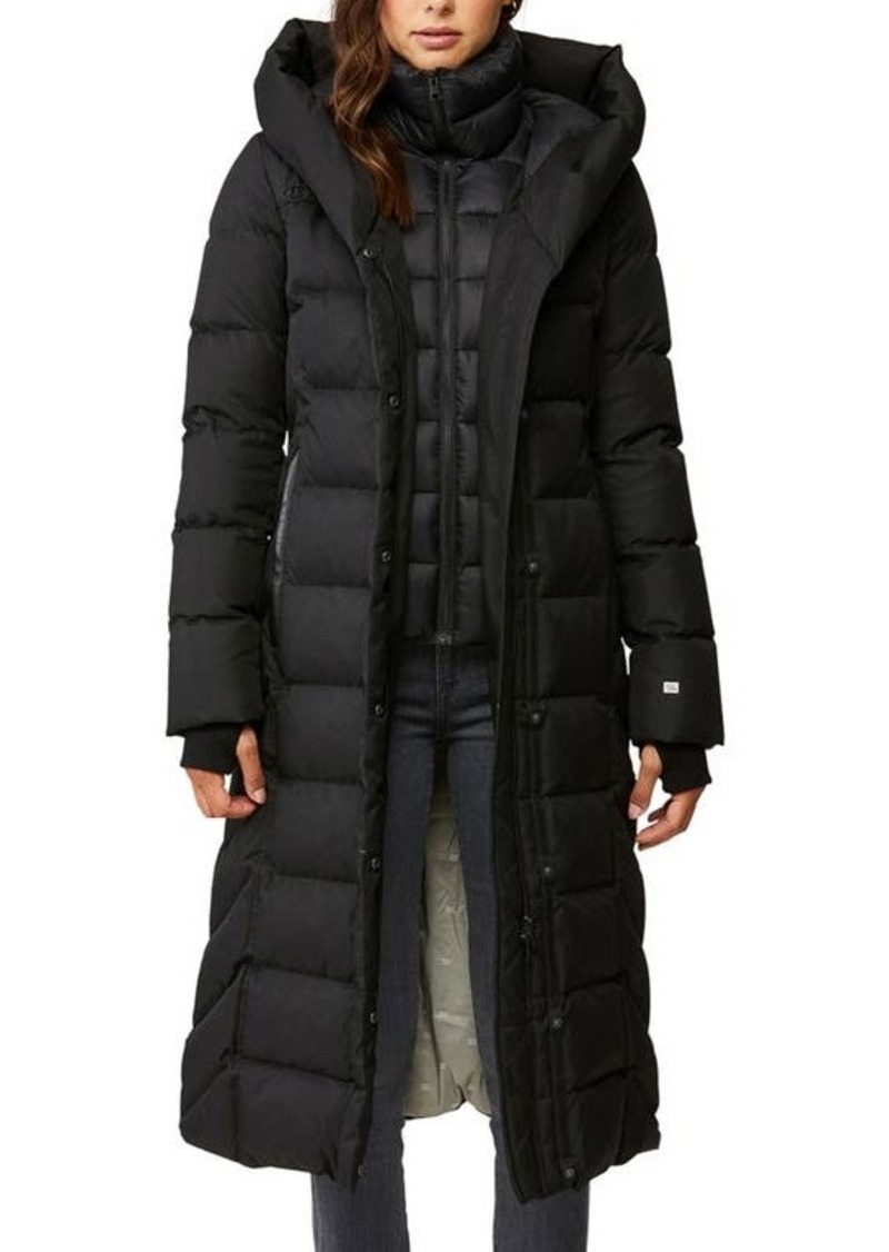 Soia & Kyo Talyse Water Repellent Down Puffer Coat with Bib