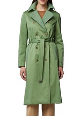 Soia & Kyo Water Repellent Cotton Blend Trench Coat