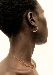 Soko 24K Gold-Plated Amali Threader Hoop Earrings - Gold