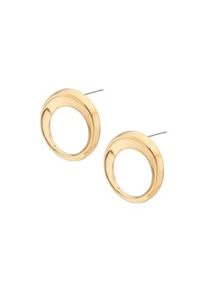 Soko 24K Gold-Plated Kaya Open Stud Earrings - Gold
