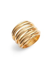 SOKO Layered Strand Ring in Gold at Nordstrom