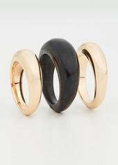 Soko Mixed Material Fanned Ring Stack