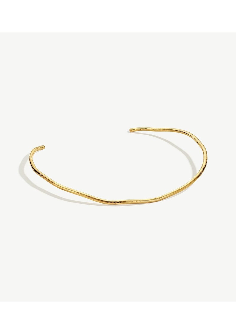 Soko Nyundo Choker Necklace - 24k gold plated