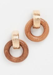 Soko Shujaa Wood Link Earrings