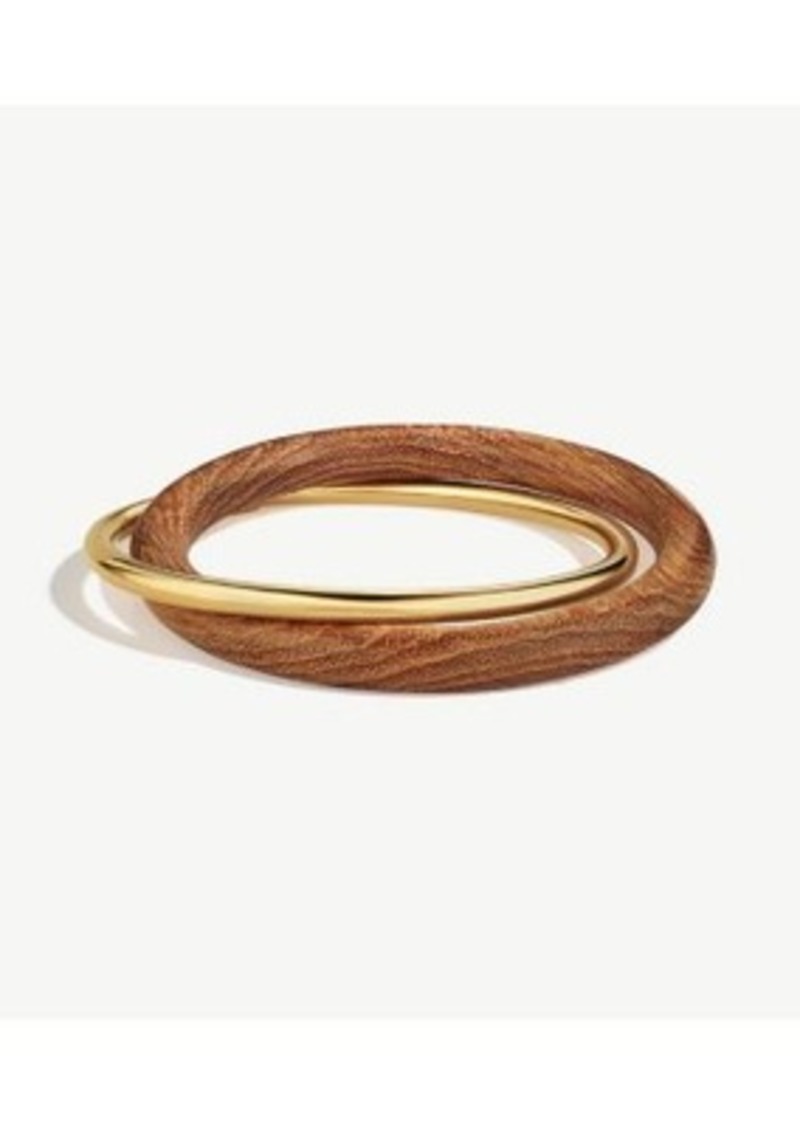 Soko Teak Interlocking Bangles