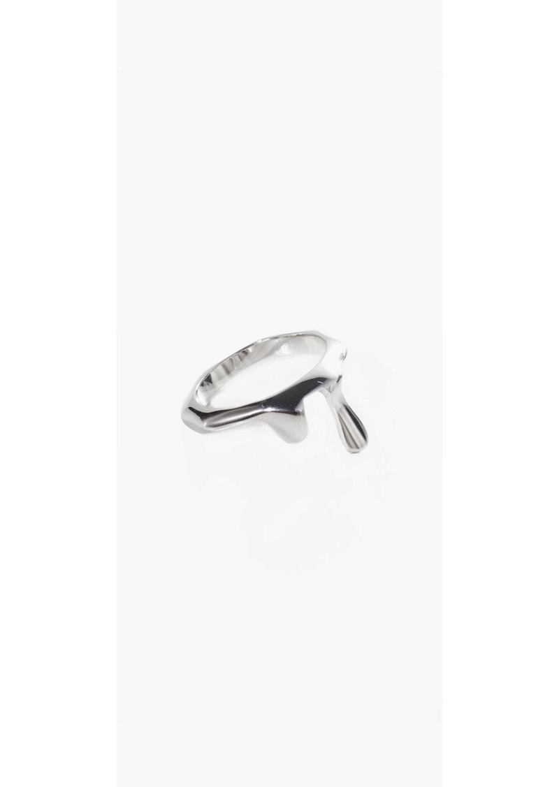 Soko Tiriko Drip Ring - Chrome plated